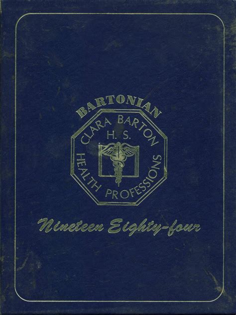 1984 yearbook from Clara Barton High School from Brooklyn, New York