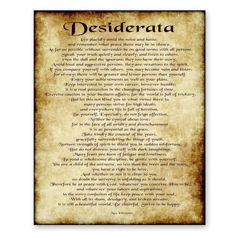 Desiderata Poem By Max Ehrmann Original Design On Antique Scroll Bath Porn Sex Picture