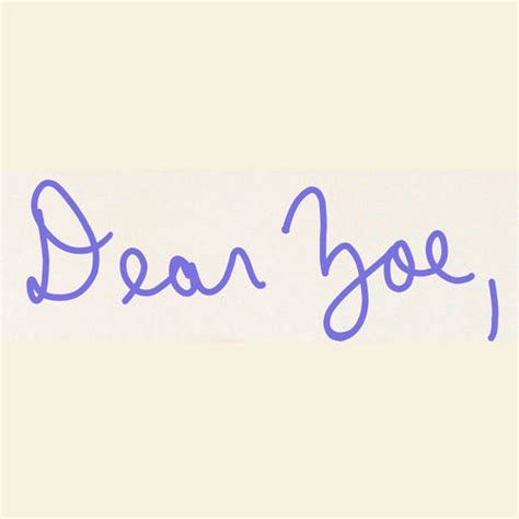 Dear Zoe | Soundtrack Tracklist