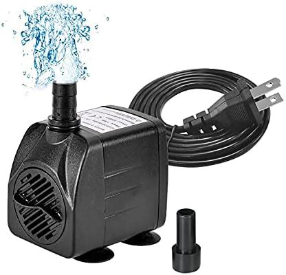 Amazon GROWNEER 550GPH Submersible Pump 30W Ultra Quiet Fountain