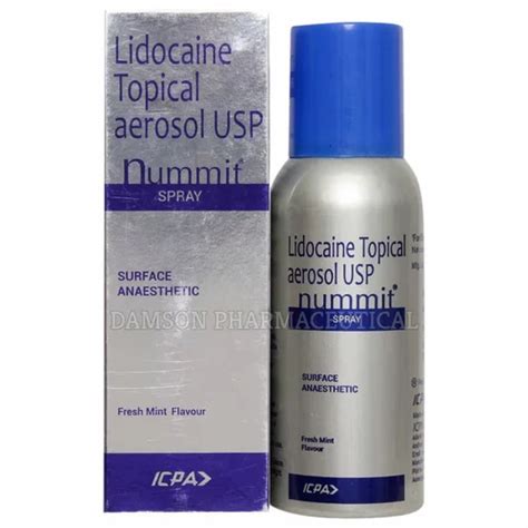 Nummit Lidocaine 15 Spray 100ml At Rs 280 Bottle In Surat ID