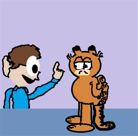 Made A Drawing Of Jon And Garfield | Fandom