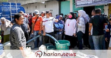 Perumda Air Minum Makassar Bagi Air Gratis Di Camba Berua