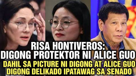 Risa Hontiveros Digong Protektor Ni Alice Guo Trillanes Laban Kay