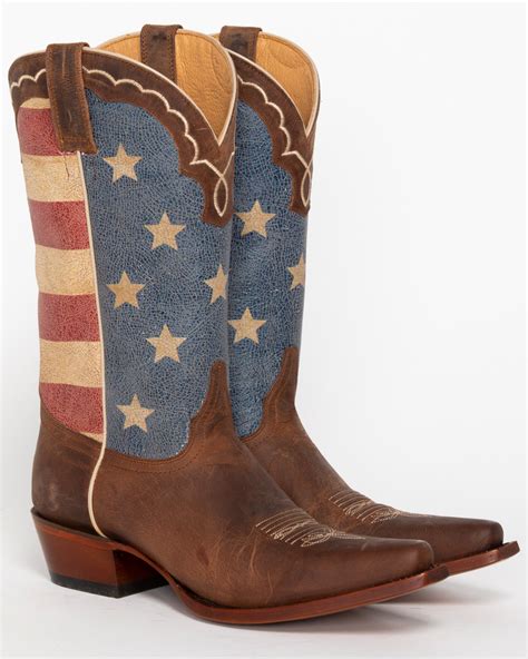 Shyanne® Womens American Flag Snip Toe Boots Boot Barn