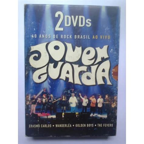 Box Dvd Jovem Guarda 2 Dvds 40 Anos De Rock No Brasil Shopee Brasil