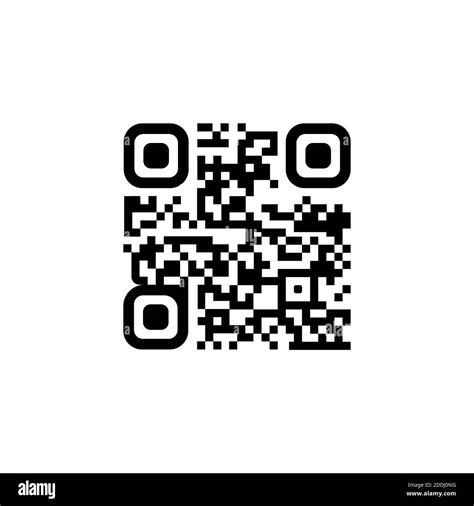 Qr Code Icon For Smartphone Scanning Vector On Isolated White