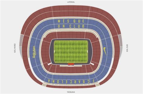 Camp Nou Seating Plan