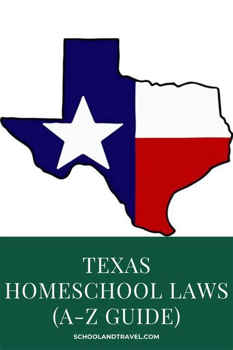 Texas Homeschool Laws A Z Guide Artofit