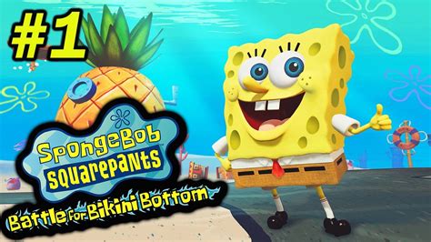 SpongeBob SquarePants Battle For Bikini Bottom 100 EP1 YouTube
