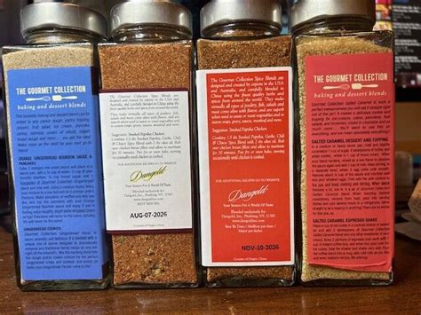 The Gourmet Collection Spice Blends 8 Flavors Large Value Size EBay