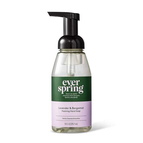 Lavender And Bergamot Foaming Hand Soap 10 Fl Oz Everspring