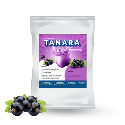 Bubuk Blackcurrant Tanara Powder