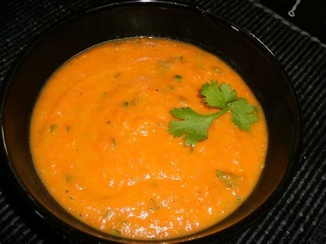 Carrot And Cilantro Soup Lauri Rottmayer