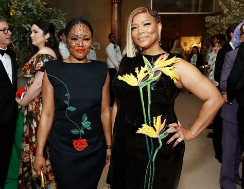 Queen Latifah Stuns on Red Carpet Alongside Partner Eboni Nichols at