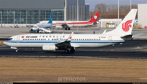 B 5342 Boeing 737 89L Air China Zixuan Liu JetPhotos