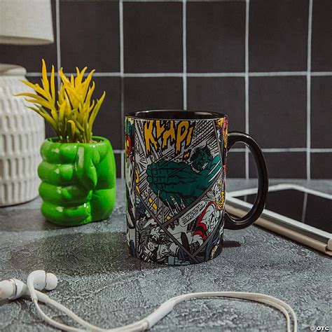 Marvel Comics Panels Ceramic Mug Holds 20 Ounces Oriental Trading