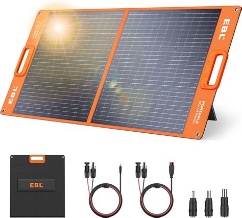 Ebl W Portable Solar Panel For W Power