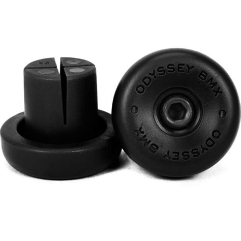 Odyssey Par Ends Lenkerendkappen PVC, 1 Paar, schwarz
