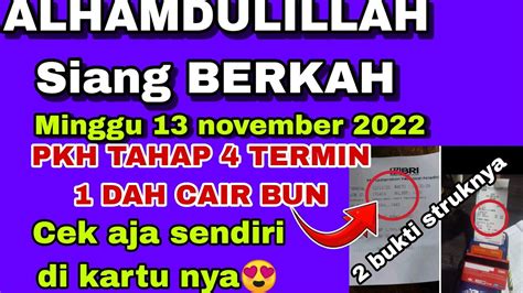 Pkh Tahap Cair Plus Bpnt Nya Yaalhamdulillah Puji Syukur Minggu