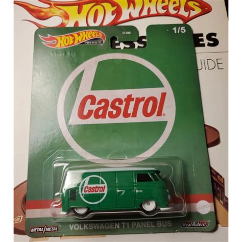 Hot Wheels Volkswagen T Panel Bus Castrol Green Pop Culture Vintage Shopee Malaysia