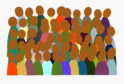 People Group Crowd Colorful Audience Crowd Crowd Clip Art Free