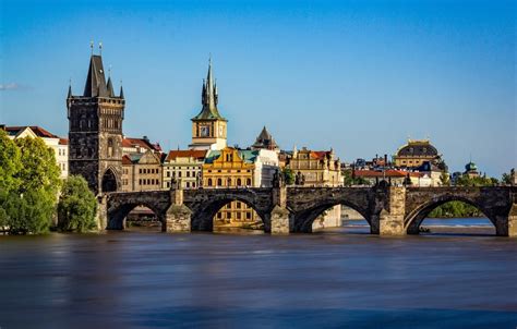 Prague Charles Bridge Wallpapers Top Free Prague Charles Bridge Backgrounds Wallpaperaccess