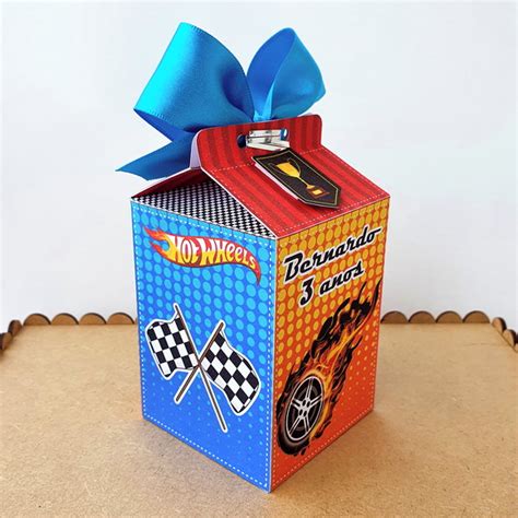 Caixa Milk Hot Wheels Elo7 Produtos Especiais