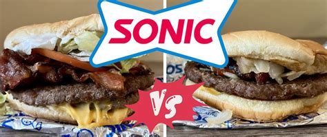 All 5 Cheeseburgers From Sonic Drive In Ranked