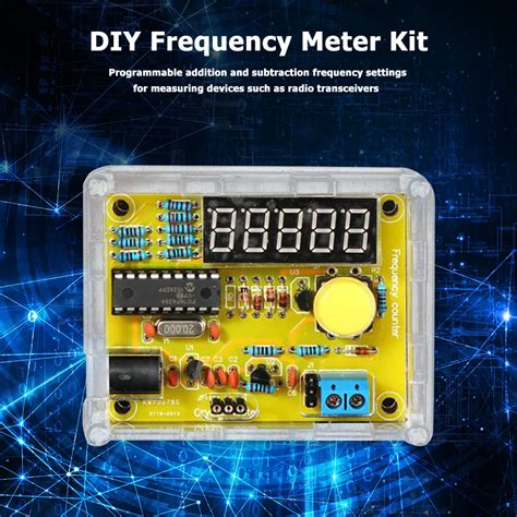 Digital Frequency Counter Module DIY Kits 1Hz 50MHz Crystal Oscillator