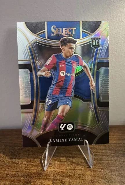 2023 24 PANINI SELECT La Liga Lamine Yamal RC Rookie Silver Mezzanine