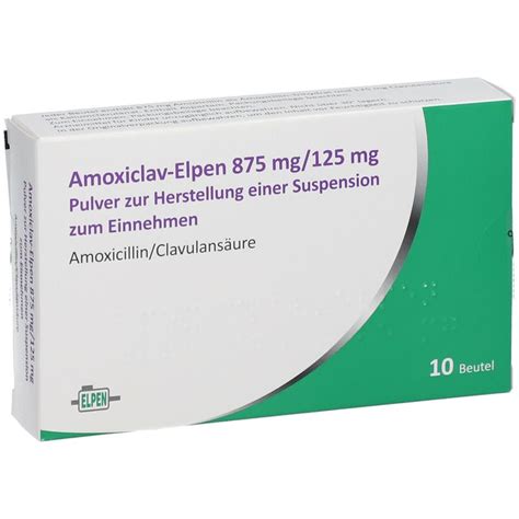 Amoxiclav Elpen Mg Mg St Mit Dem E Rezept Kaufen Shop Apotheke