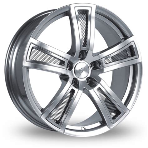 Fondmetal Tech Silver Polished Mesh Alloy Wheels Wheelbase