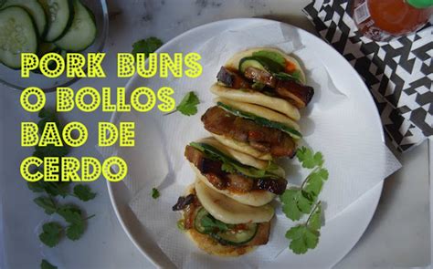 Pork Buns O Bollos Bao De Cerdo Una Droga Cocina