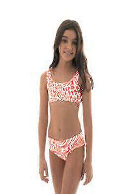 Maaji Girls Lava Piece Reversible Bikini Set Ebay