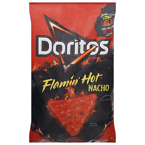 Doritos Flamin' Hot Nacho Flavored Tortilla Chips 9.25 Oz | Shop ...