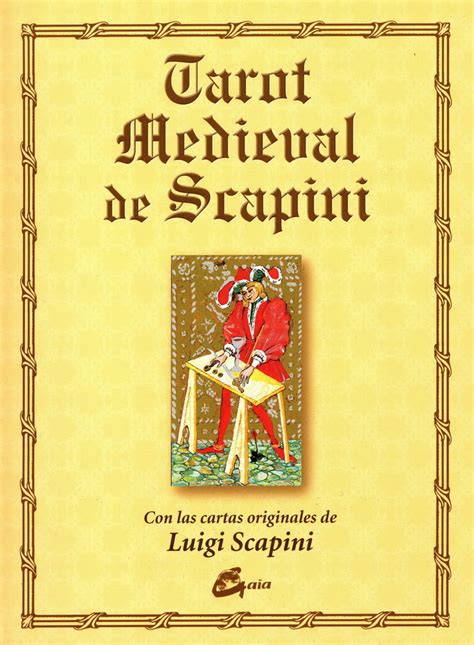 Tarot Medieval De Scapini Libro Y Cartas Editorial Océano