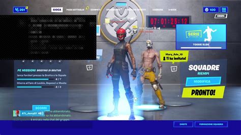 Live Fortnite Ita Gioco Con Voi Server Privati Road Iscritti