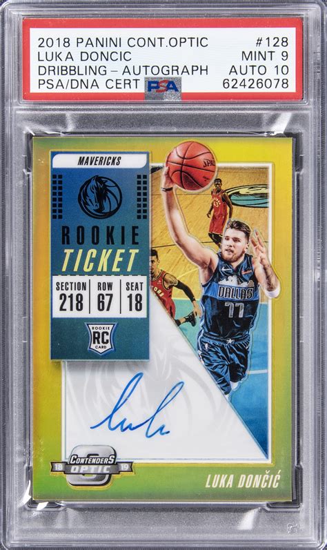 Lot Detail Panini Contenders Optic Rookie Ticket Autographs