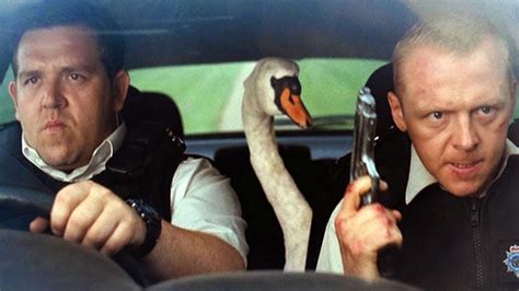 Church Spire Topples Swan Escapes In Town Where Hot Fuzz Was Filmed