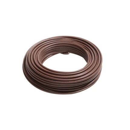 CABLE ECONOMICO UNIPOLAR 1 5MM MARRON Distri Sal Distribuidor