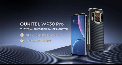 OUKITEL To Unveil 120W 5G WP30 Pro Flagship Rugged Phone And 12