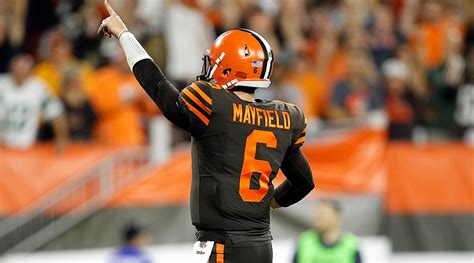 Browns Jets Baker Mayfield Leads Clevelands First Win In 635 Days