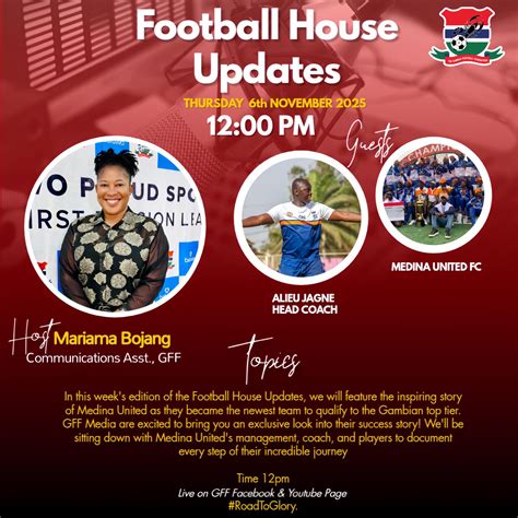 Gambia Football Federation... - Gambia Football Federation