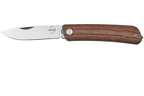 B Ker Plus Tech Tool Premium Brown Micarta Bo Navaja Compras