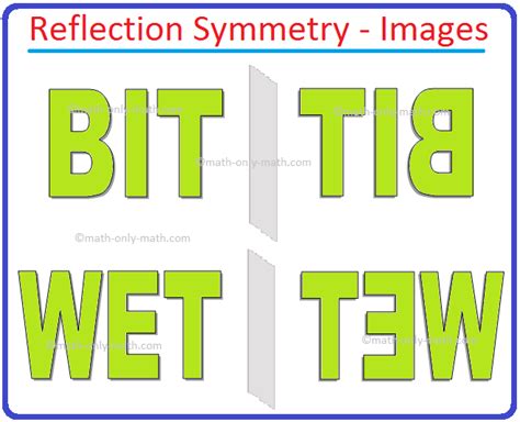 Reflection Symmetry | Reflection of the Image| Mirror Line|Symmetrical