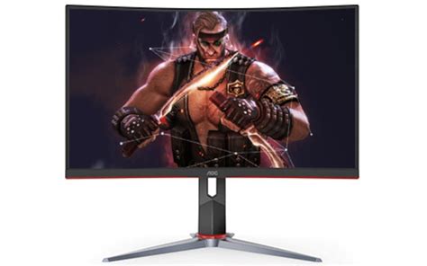 AOC C24G2: Gewölbter Full-HD-Monitor mit 165 Hz - Prad.de