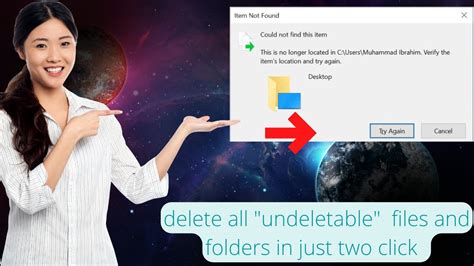 How To Delete Undeletable Files And Folders Delete Undeletable Files