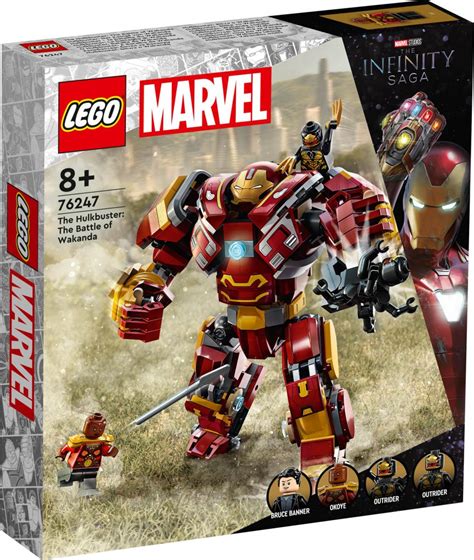 LEGO Marvel Super Heroes 76247 The Hulkbuster The Battle of Wakanda ...