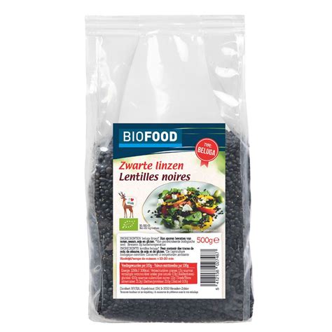 Biofood Lentilles Noires Beluga Bio G Redcare Pharmacie